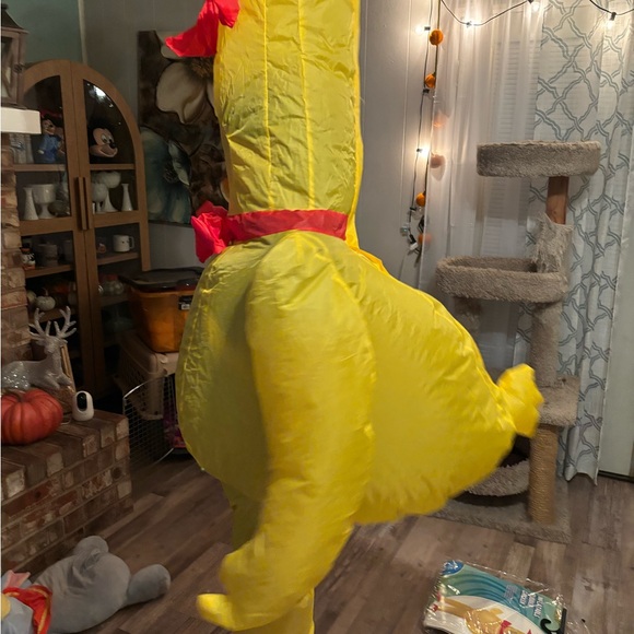 Yellow Inflatable Bird Costume - Picture 3 of 6